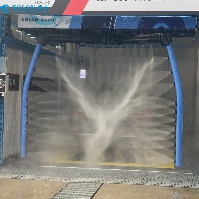 Lavadora automática sin escobillas sin contacto KL360-2 18.5kw Bomba de agua 12kw Secador de aire