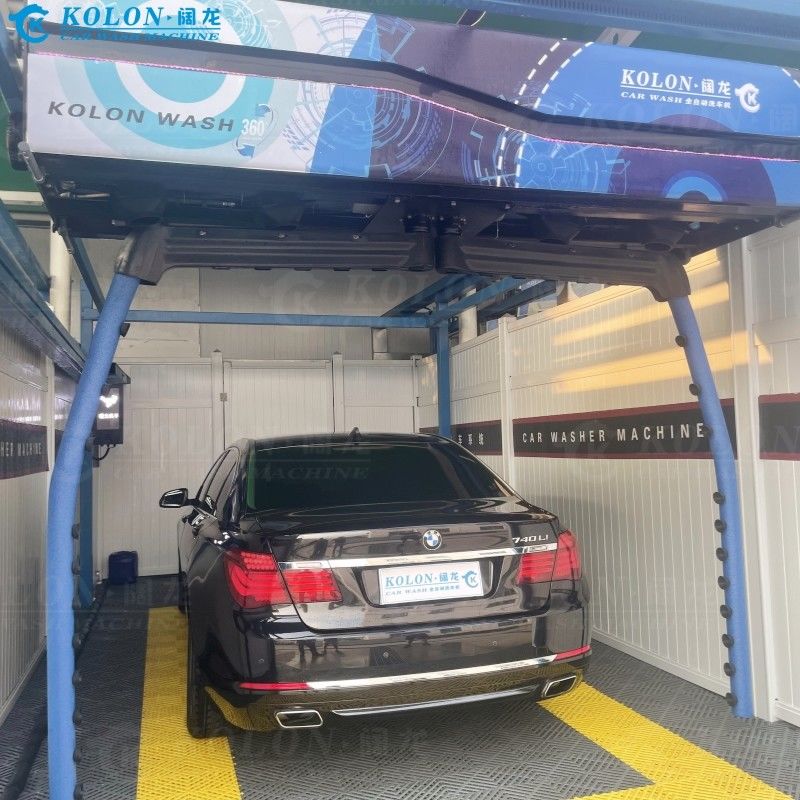 Lavadora automática sin escobillas sin contacto KL360-2 18.5kw Bomba de agua 12kw Secador de aire