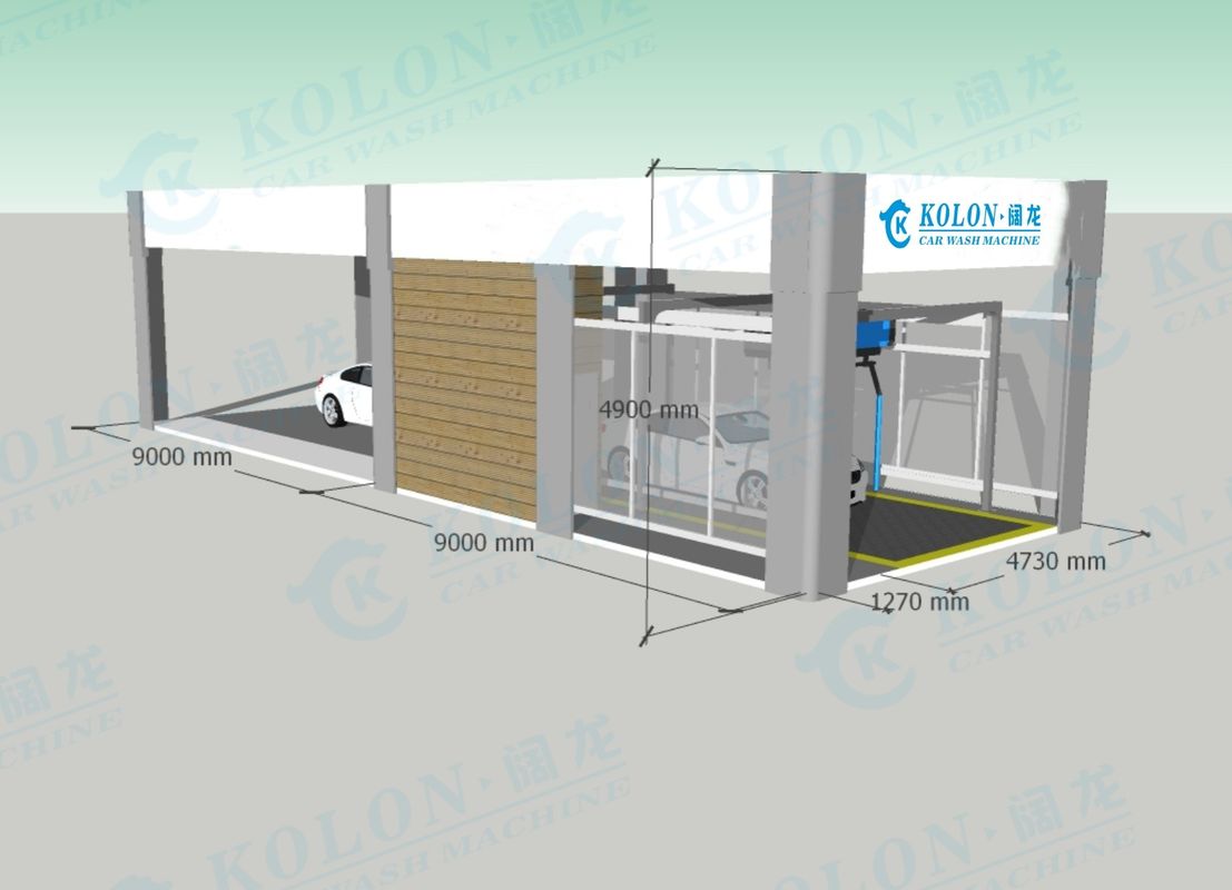 KOLON 380V 24.5kW Lavadora de automóviles sin contacto ajustable de presión con función de lavado a alta presión